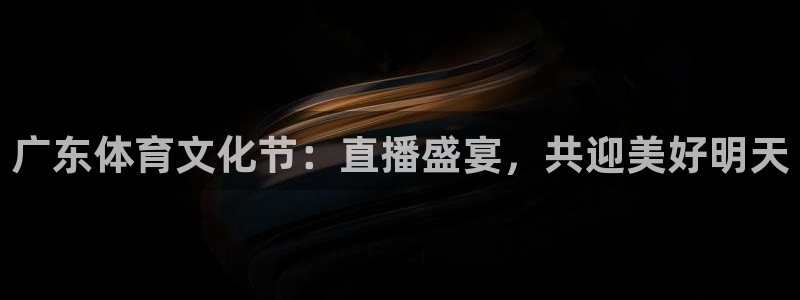 直播360com：广东体育文化节：直播盛宴，共迎美好明天
